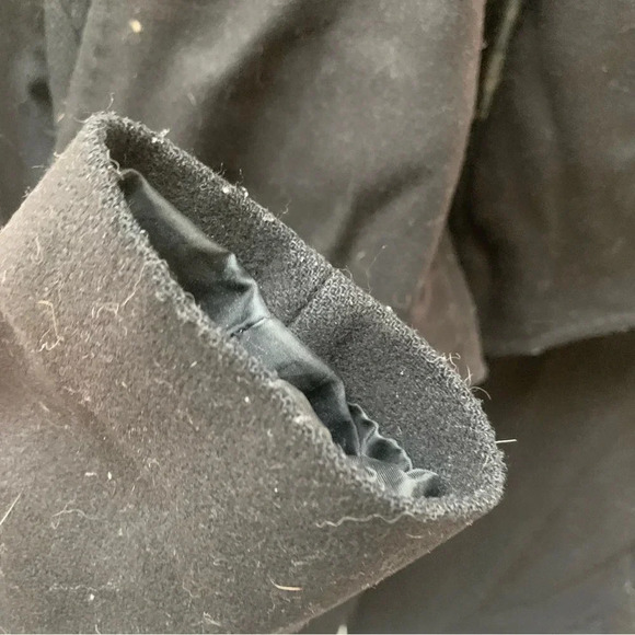 Ted Baker Black Virgin Wool Drape Wrap  Coat - Picture 7 of 14